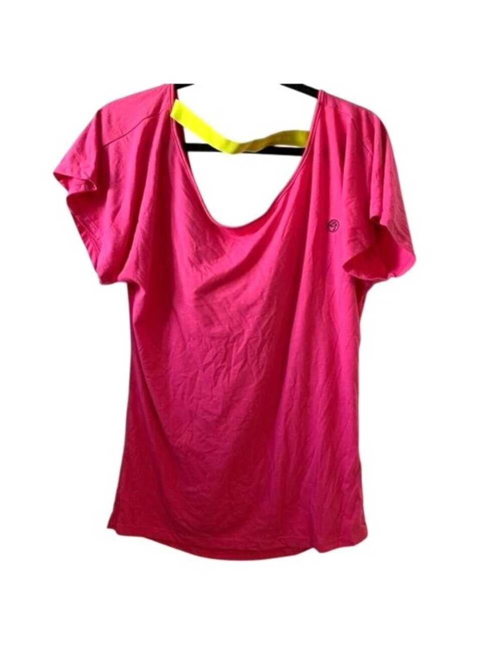 Zumba Wear "Bring Sexy Back" Top M/L Berry Color